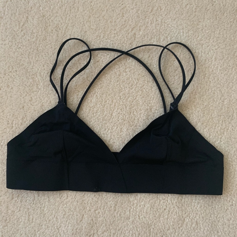 Black Strappy Bralette